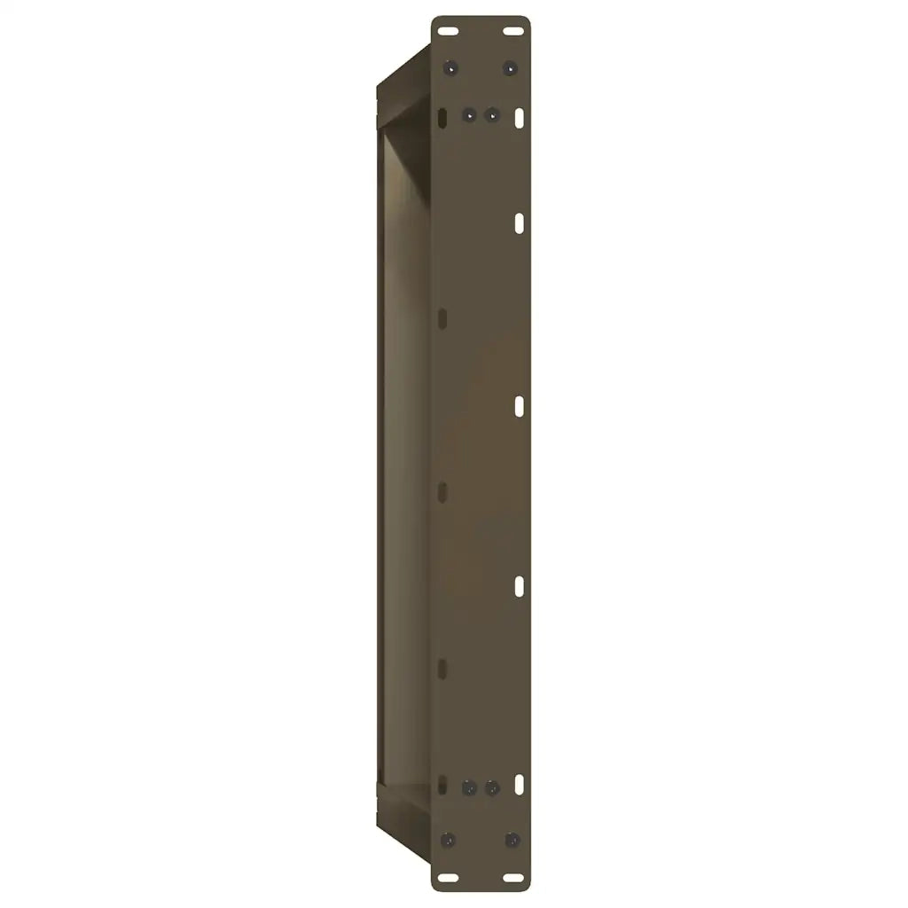 Gambe per Tavolino da Caff¨¨ a Forma di U 2 pz | Piede del tavolo Acciaio Naturale 70x(30-31) cm Acciaio