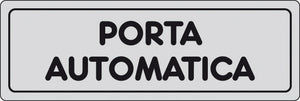 etichetta adesiva 150x50 porta automatica cod:ferx.26468