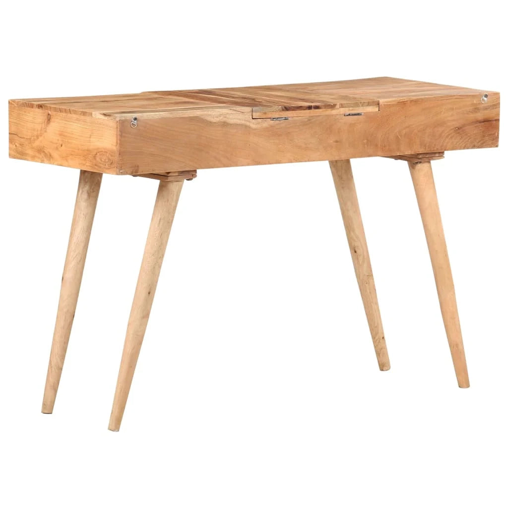 Toletta con specchio 112 x 45 x 76 cm legno massello di acacia 02_0006245
