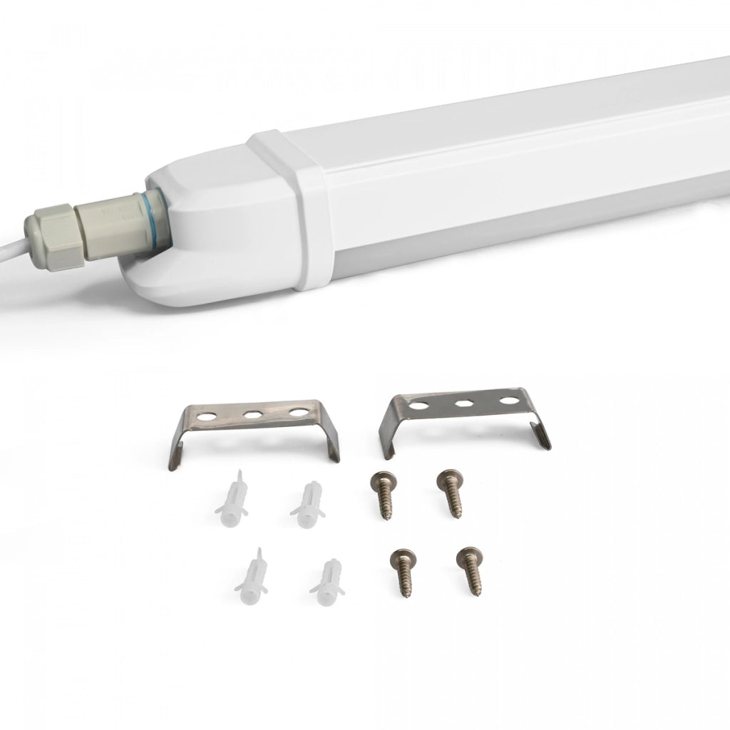 Lampada lineare stagna bianca 60cm LED 20W 3200lm Videx