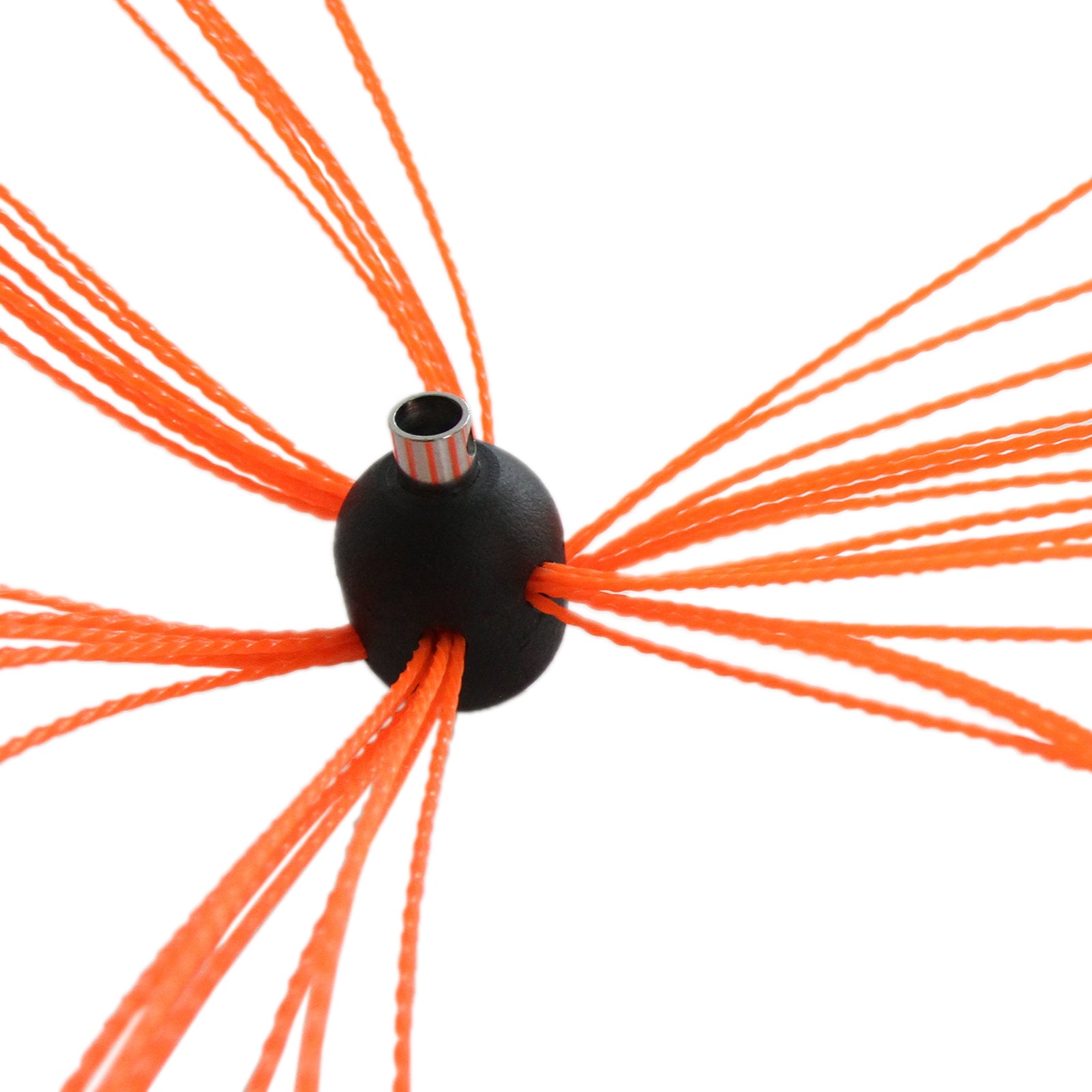 Scovolo Spazzacamino per Trapani Avvitatori con Adattatore Spazzola Camino Canna Fumaria Ciminiera Asta Nylon Flessibile con 6 Spazzole da 7 Setole - 8m