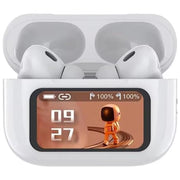 Trade Shop - Cuffie Bluetooth Auricolari Wireless Tecnologia Anc/enc Con Display Intelligente Touch -