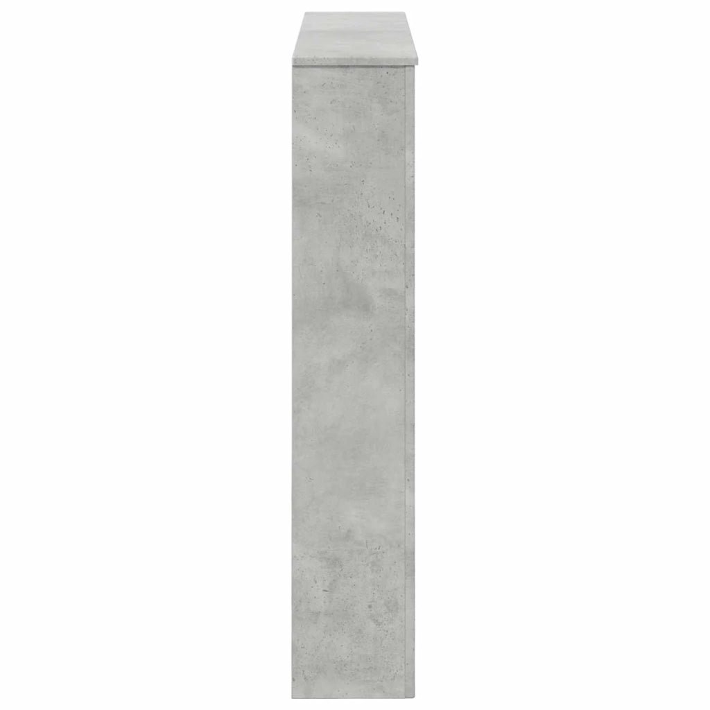 Cornice per camino Grigio Cemento 102 x 20 x 102 cm 8006636