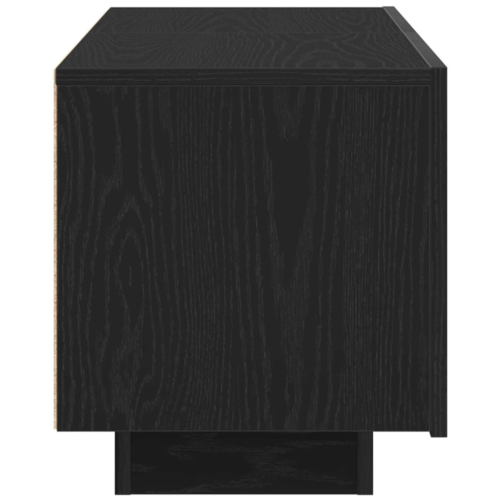 Mobile TV 100 x 35 x 40 cm Rovere Nero Legno ingegnerizzato 3333066