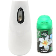 Trade Shop - Erogatore Diffusore Automatico Aromi Ambiente Casa + Ricarica Deodorante 250ml -