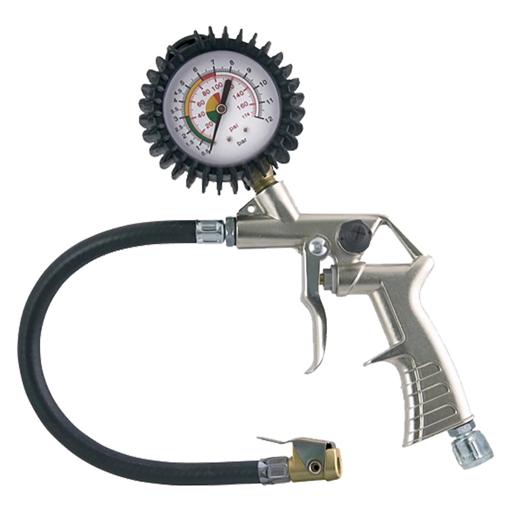 PISTOLA DI GONFIAGGIO '25/D' art. 25/D - alluminio nichelato  - ANI