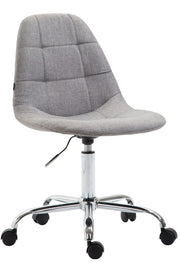 Sedia da ufficio REIMS in tessuto grigio