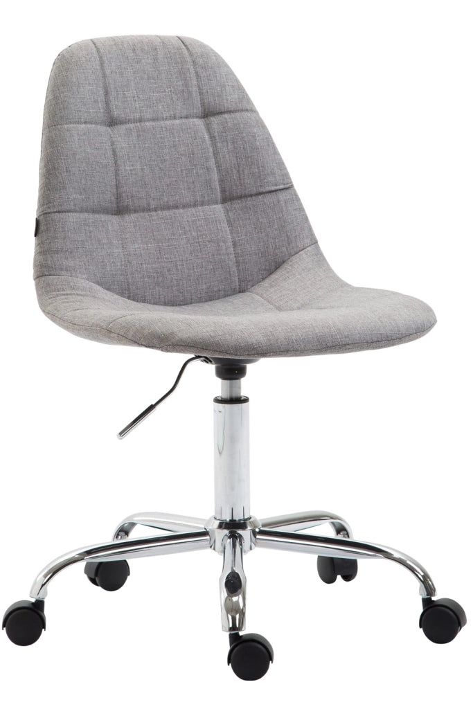 Sedia da ufficio REIMS in tessuto grigio