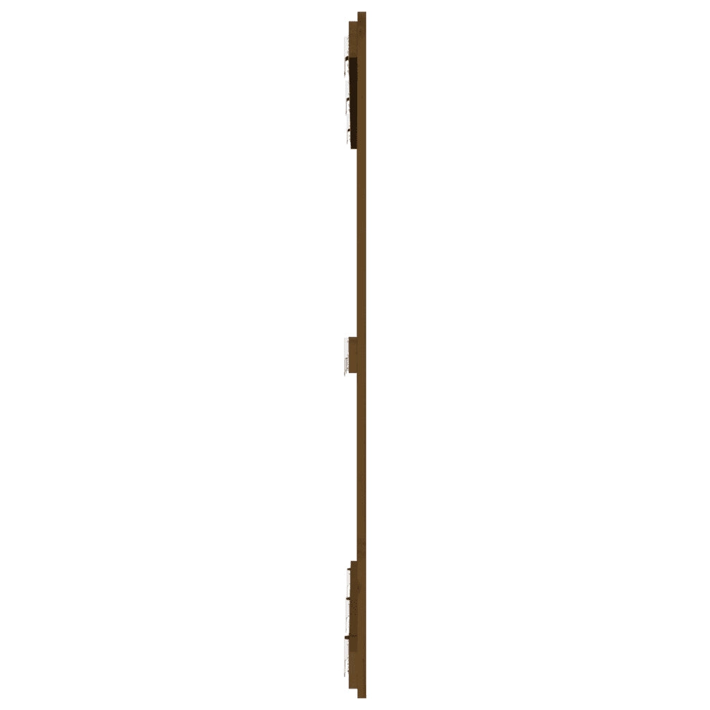 Testiera | Testata da Parete Ambra 127,5x3x110 cm Legno Massello di Pino