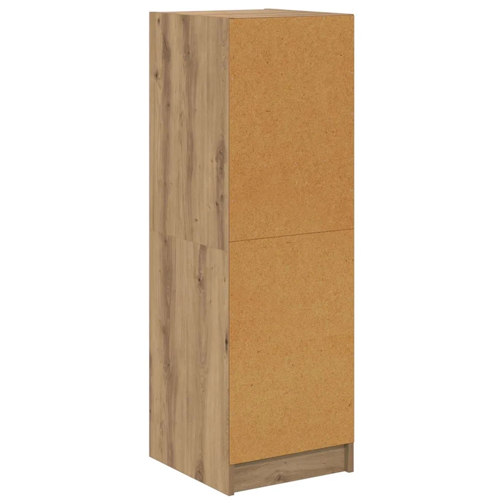 Credenza-Buffet-Armadio da cucina Rovere artigianale 35 x 37 x 109 cm Legno multistrato