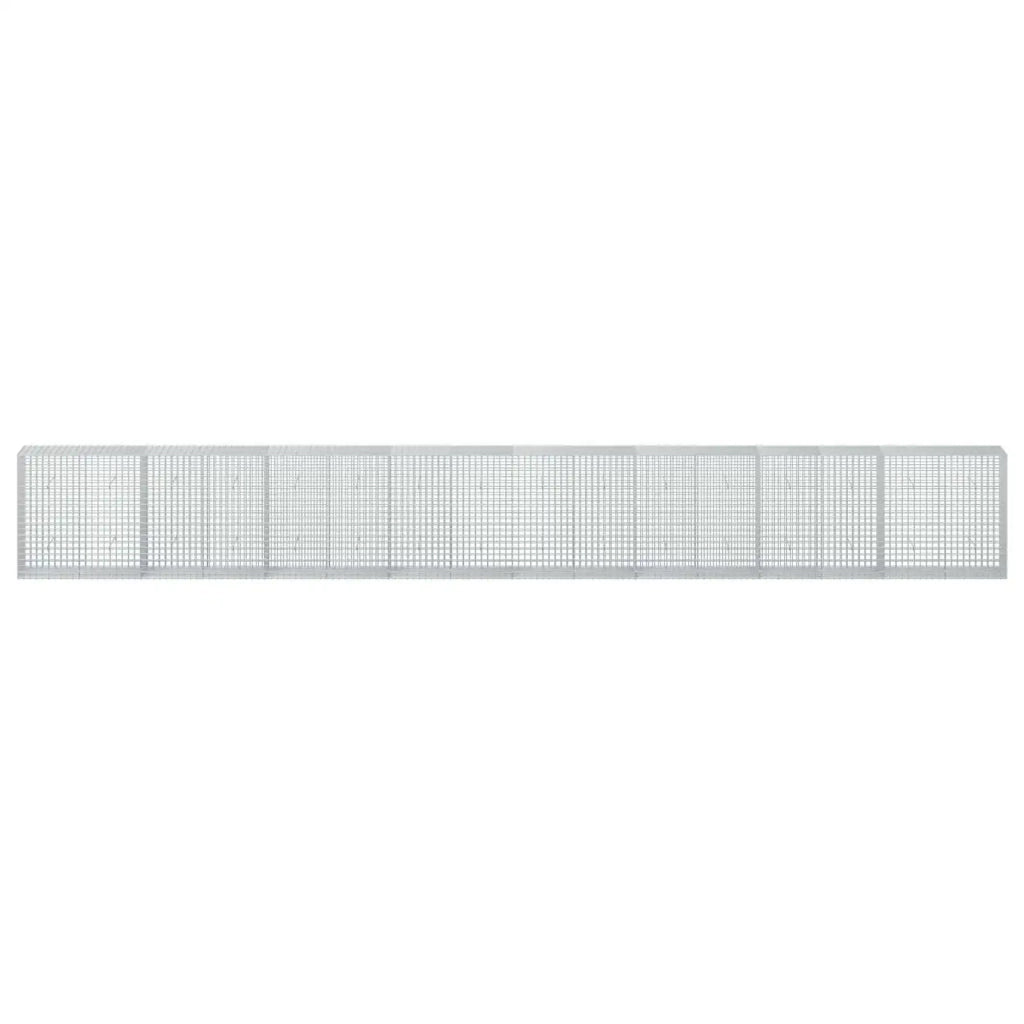 Gabion con Filo da 3,5 mm e Maglia da 5x5 cm 800x50x100 cm 3462346