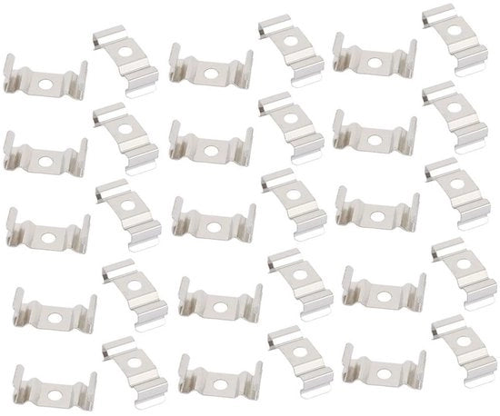 Clip per sostegno LED, pacchetto da 20 unità