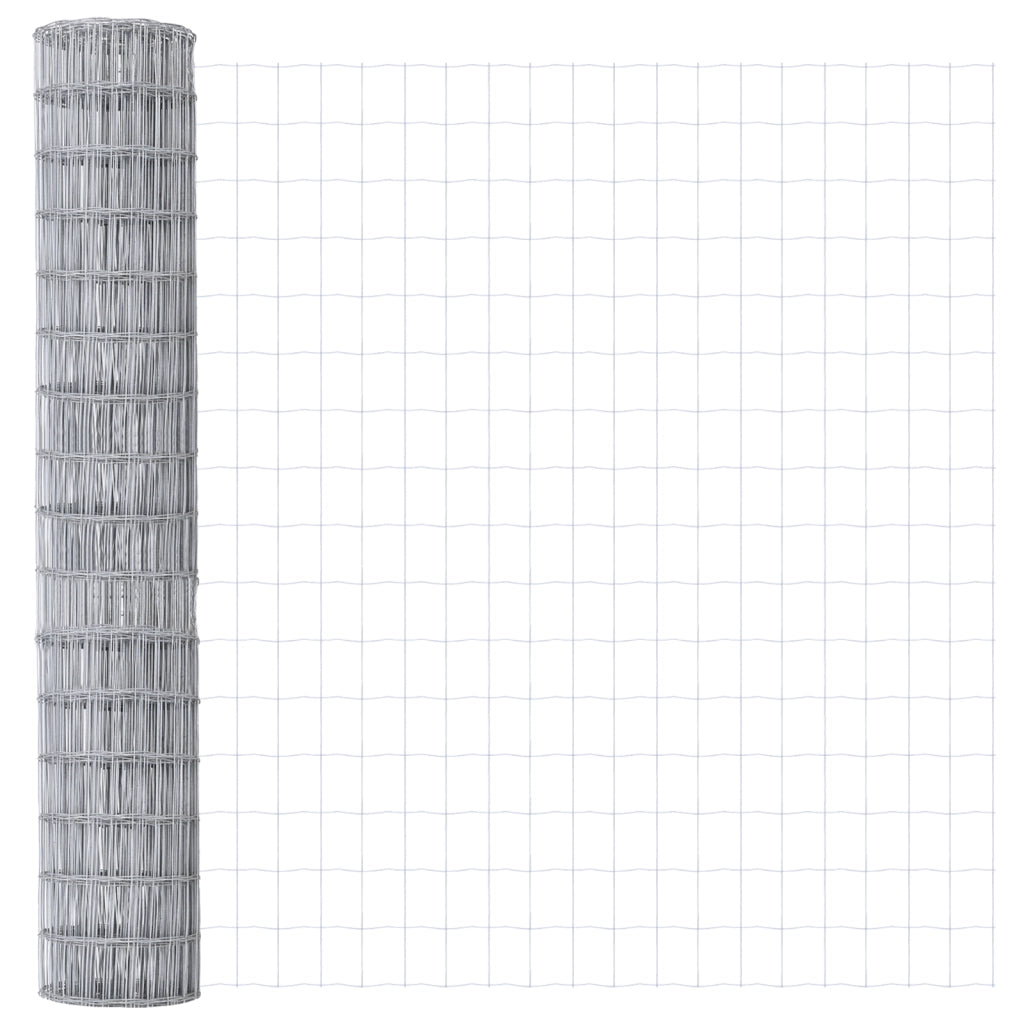 Recinzione Euro 1.6x10 m Acciaio zincato