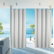 Tendal impermeabile oscurante per esterni - Protezione UV - Impermeabile - Anelli per giardino/patio/balcone
