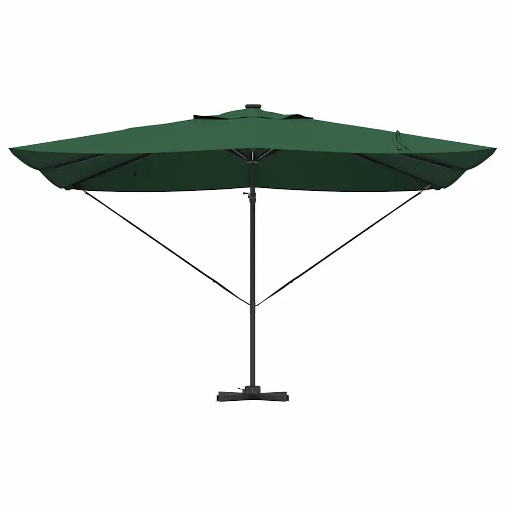 Ombrellone Verde 352 x 251 x 265 cm Poliestere e Alluminio 42003328