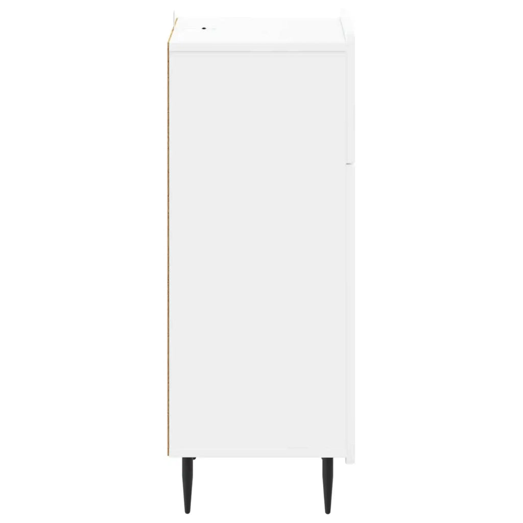 Mobiletto da Bagno ZWOLLE Bianco 30 x 31 x 79,5 cm 896385