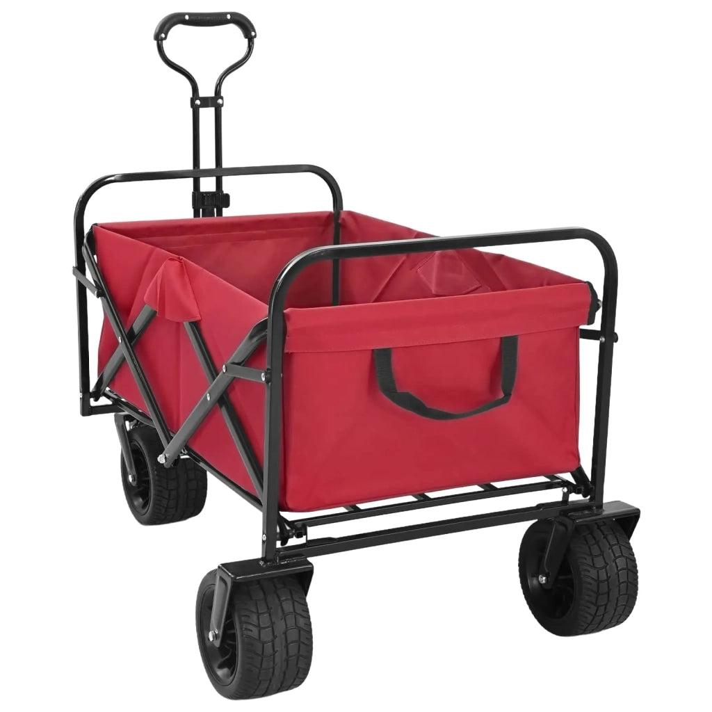 Carrello Pieghevole Rosso 89 x 63 x 96 cm CFW9674320
