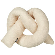 Cuscino moderno in tessuto peluche beige 172 x 14 cm accessorio decorazione divano