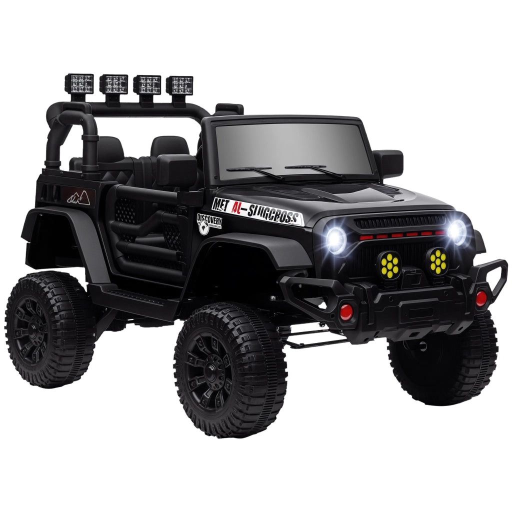 Auto Elettrica per Bambini con Telecomando ¨C Zephmum ¨C Nero