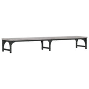 Supporto per monitor Sonoma mobile da scrivania 105 x 23 x 15,5 cm legno ingegnerizzato grigio 02_0044984