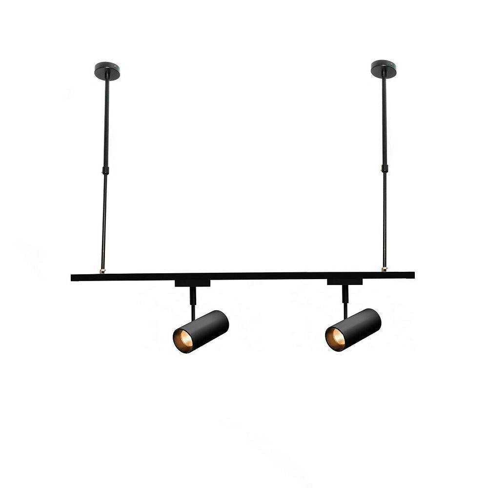 Trade Shop - Asta Regolabile Per Faretti A Binario Elettrico Staffa Illuminazione 20cm T-20cm -