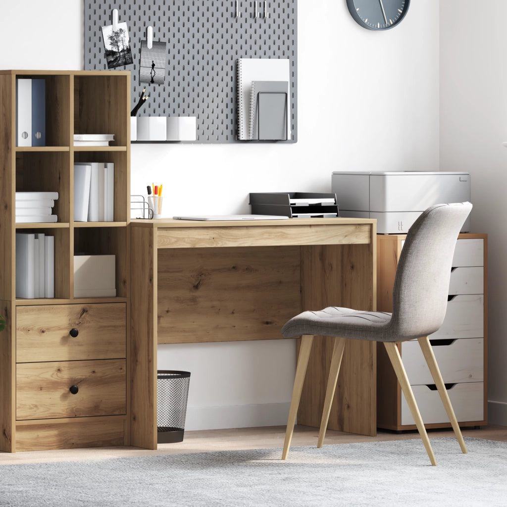Scrivania per scrivere Rovere artisanale Legno ingegnerizzato