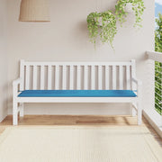 Cuscino per Panca Blu 180x50x3 cm in Tessuto Oxford 43204