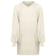 Felpa coperta KINN Crema L Cotone 4100883