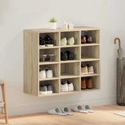 Mobile per scarpe-Scarpiera Rovere Sonoma 77,5 x 30 x 67 cm