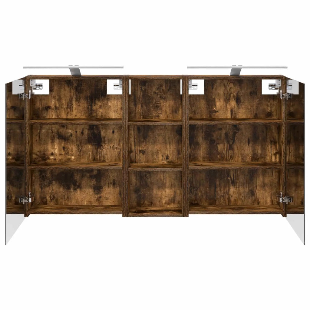 Set di Armadi da Bagno con lo scaffale 3 pcs 130 x 14,5 x 70 cm 3403772