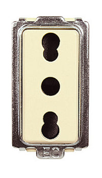 tondo'art.ecl2545 presa bivalente cod:ferx.2650