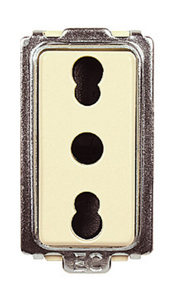 tondo'art.ecl2545 presa bivalente cod:ferx.2650