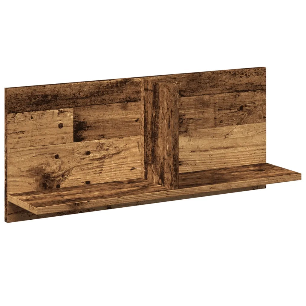 Armadietto a Muro | Mobile a Parete 70x16,5x30 cm Legno Antico in Legno Multistrato