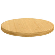 Piano del Tavolo Ø80x4 cm in Bambù 352690