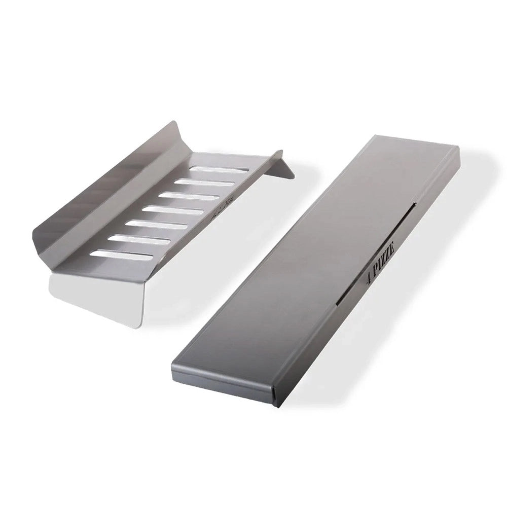 Kit Hybrid Alfa Trasforma Forno per Pizza Ibrido da Gas a Legna Formato: 2 Pizze (Classico - Moderno)