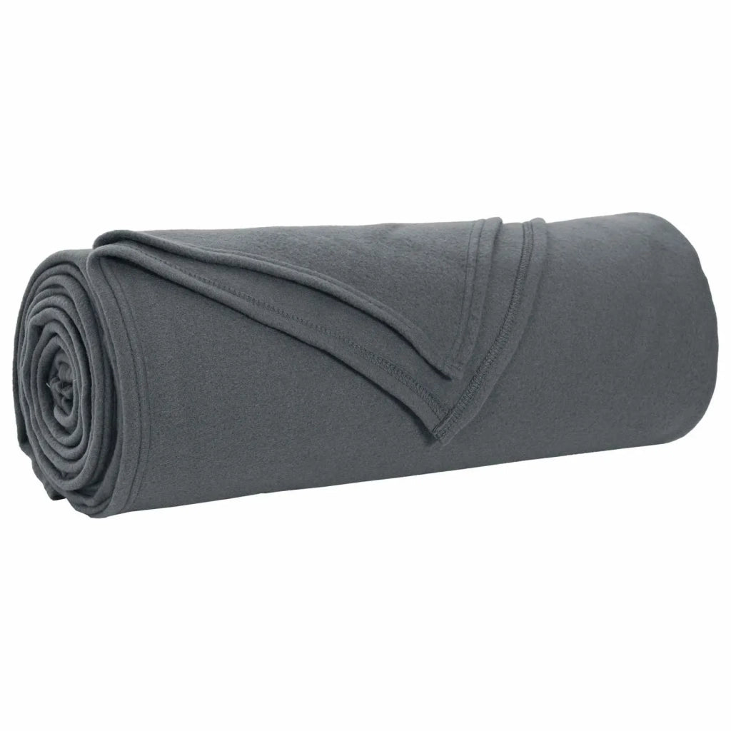 Coperta Grigio scuro 210 x 140 cm Panno 42017131