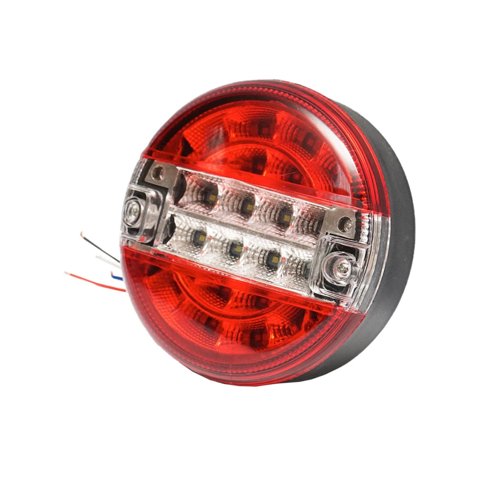 Fanale posteriore rotondo per camion/rimorchio con LED 139 mm, 12/24 V Breckner Germany