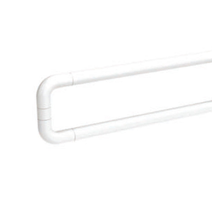 Barra maniglione ribaltabile per disabili e terza etã€ cm 70 alluminio nylon bianco
