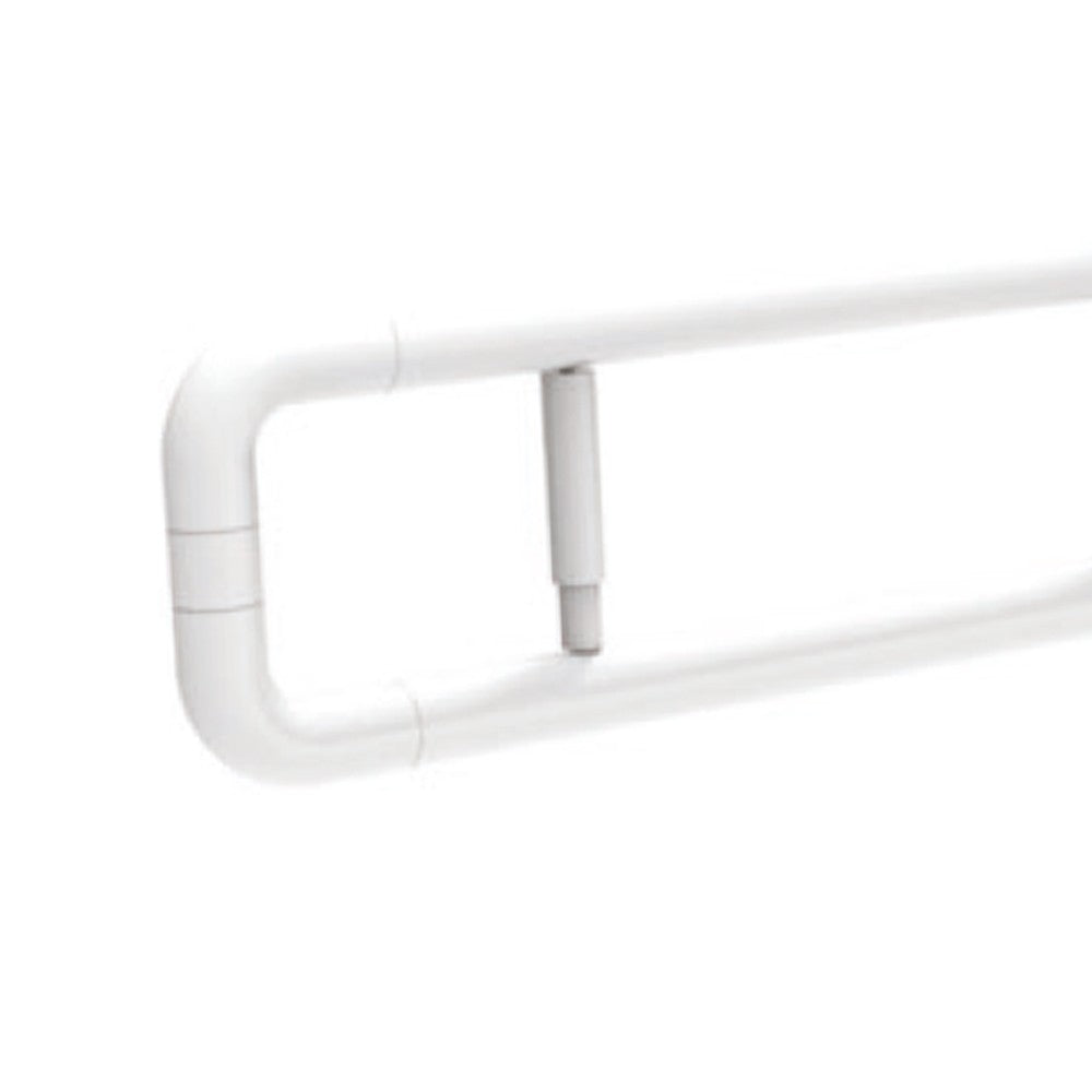 Barra maniglione ribaltabile con porta rotolo per persone di terza etã€ e disabili cm 70 alluminio nylon bianco