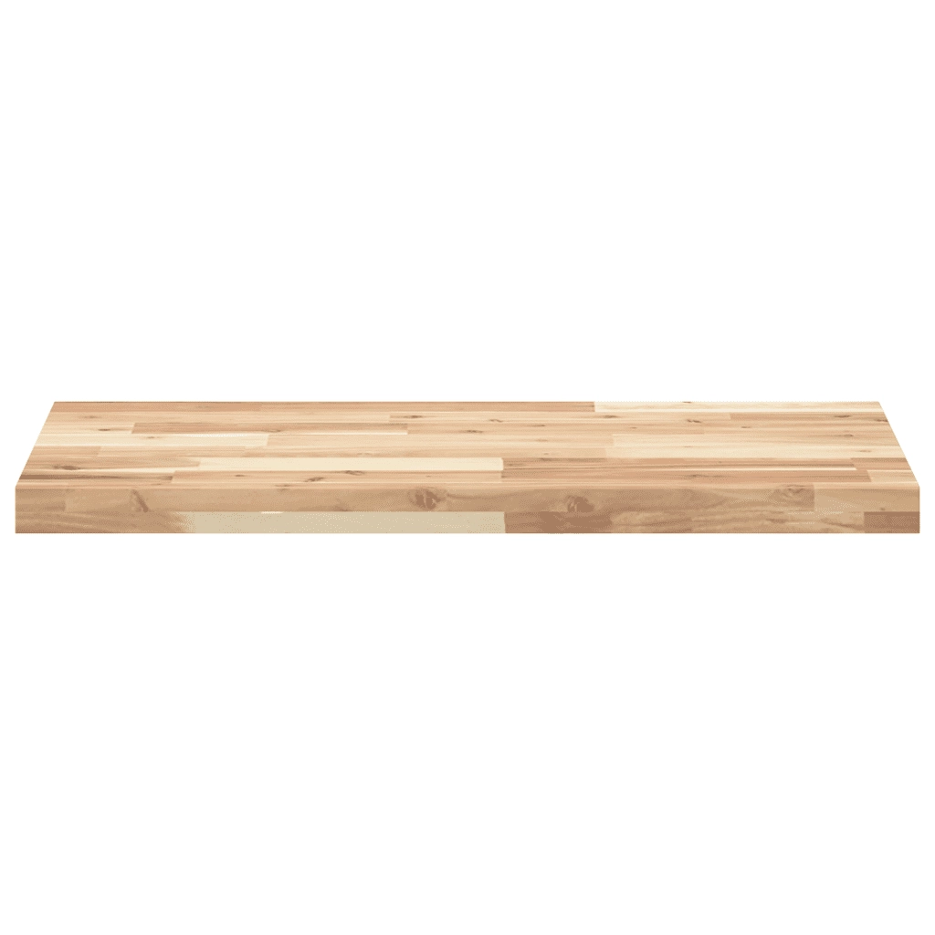 Ripiano a Parete 140x40x4 cm Legno Massello Acacia Non Trattato 3279487