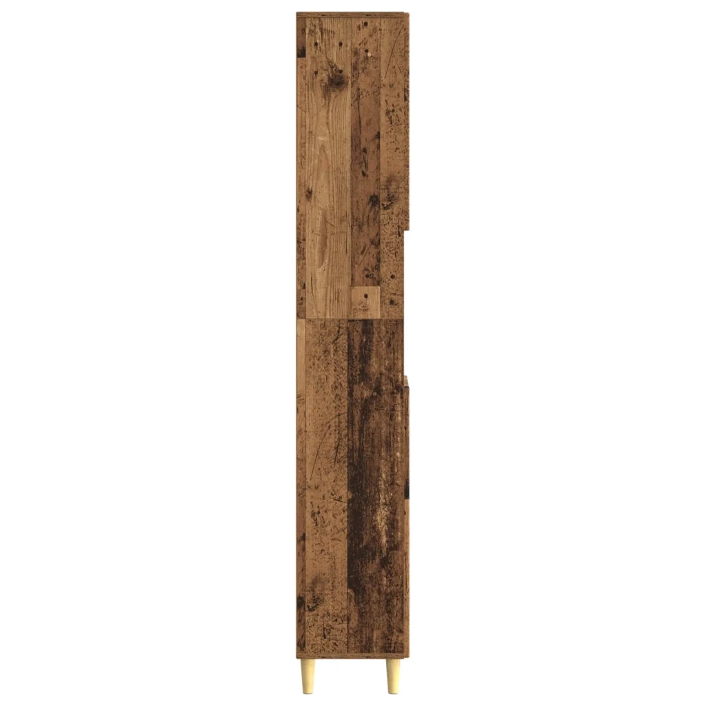 Armadio da Bagno con Ripiano Aperto ARNHEM Legno antico 896603