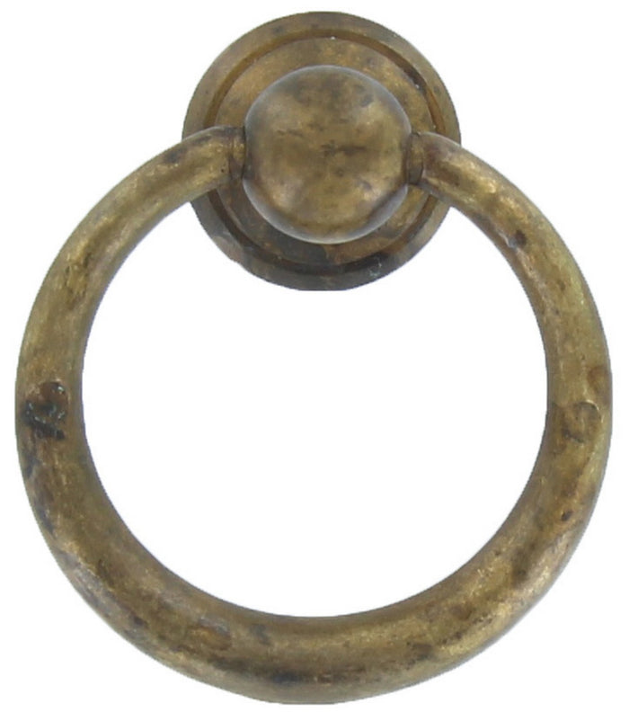 maniglia antichizzata art.09202 mm.33x39 ottone antico cod:ferx.26536