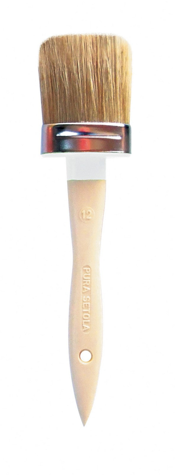 ovalino setola bionda m/co plast. s 600 n. 2 cod:ferx.2653