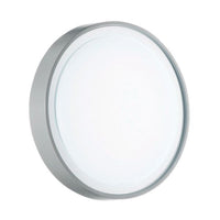 PLAFONIERA DA SOFFITTO/PARETE PER ESTERNO LED 15W 4000K 1500LM GRIGIOCHIARO AIDI