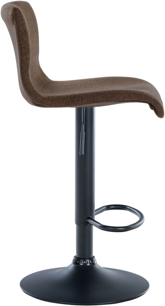 Sgabello Branford marrone,Tessuto