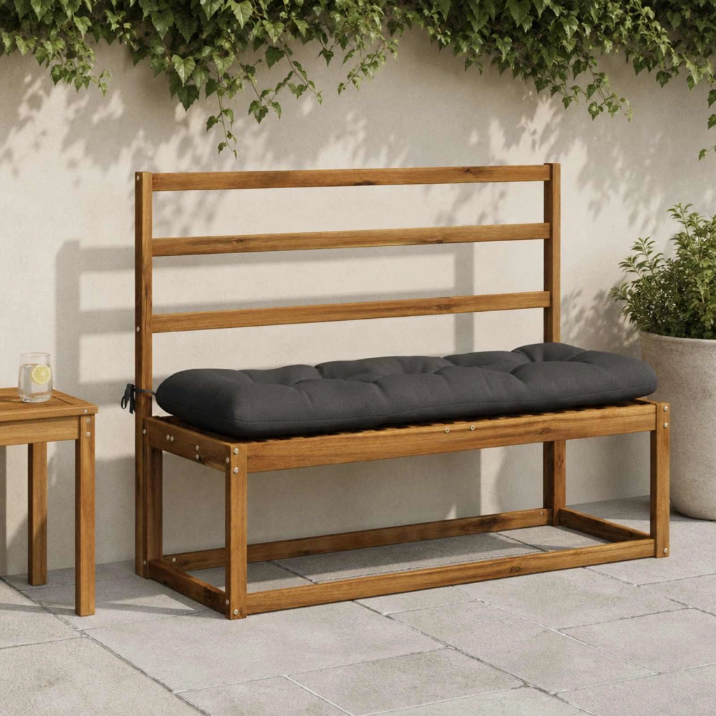 Cuscino per panchina VIANEN 100% Poliestere Antracite 952312