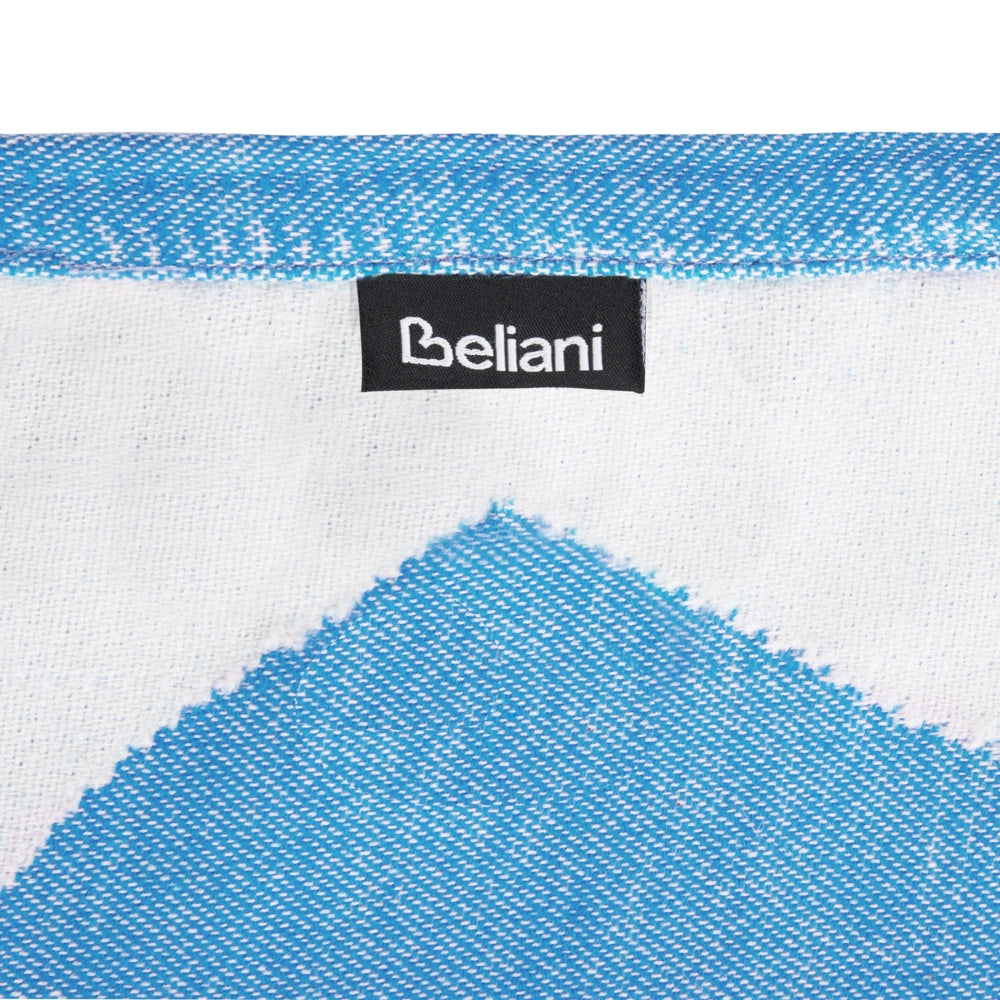 Coperta in acrilico grigio blu 130 x 170 cm copriletto in poliestere motivo floreale con frange soggiorno camera da letto