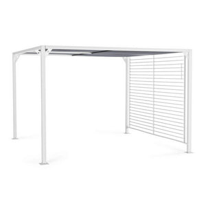 Gazebo da esterno in alluminio 3x3.6 - NOAH Colore: Bianco