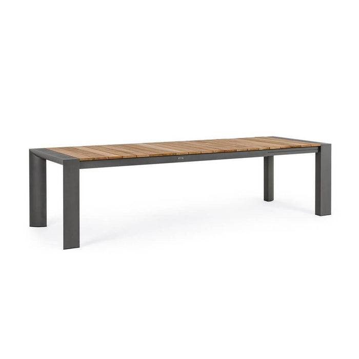 Tavolo Allungabile Alluminio Antracite Moderno da Esterno - CAMERON Colore: Antracite