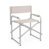 Sedia regista da esterno in alluminio (6 Pezzi) - CAYO Colore: Grigio